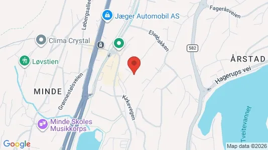 Rooms for rent in Bergen Årstad - Photo from Google Street View