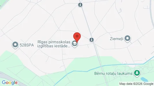 Apartments for rent i Riga Mežaparks - kort over placeringen