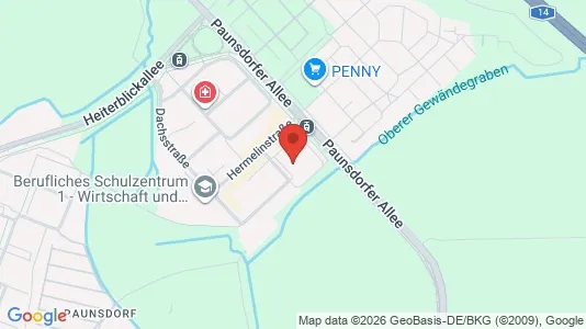 Apartments for rent i Leipzig - kort over placeringen