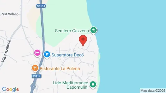 Apartments for rent i Acireale - kort over placeringen