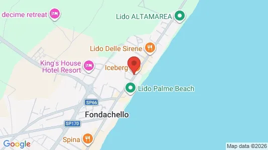 Apartments for rent i Mascali - kort over placeringen