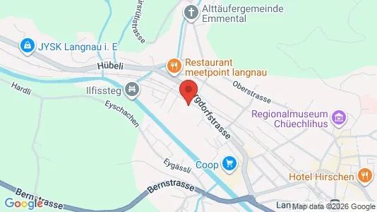 Apartments for rent i Emmental - kort over placeringen