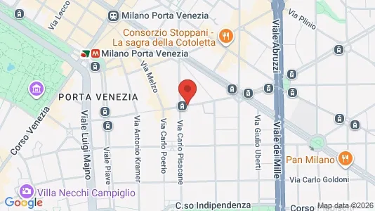 Apartments for rent i Milano Zona 1 - Centro storico - kort over placeringen