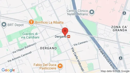 Apartments for rent i Milano Zona 9 - Porta Garibaldi, Niguarda - kort over placeringen