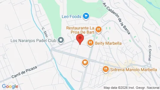 Apartments for rent i Marbella - kort over placeringen