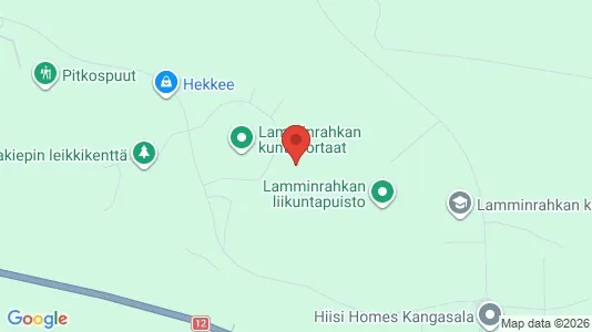 Apartments for rent i Kangasala - kort over placeringen