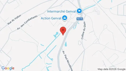 Apartments for rent i Rixensart - kort over placeringen
