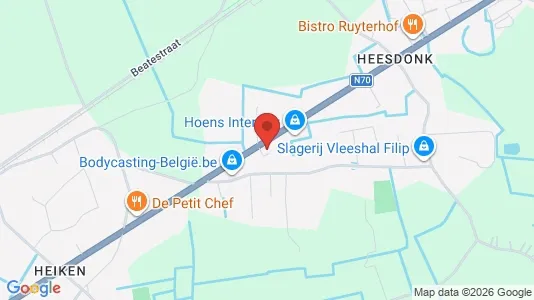 Apartments for rent i Waasmunster - kort over placeringen