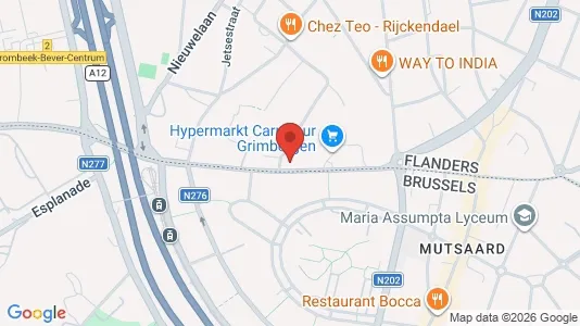 Apartments for rent i Grimbergen - kort over placeringen