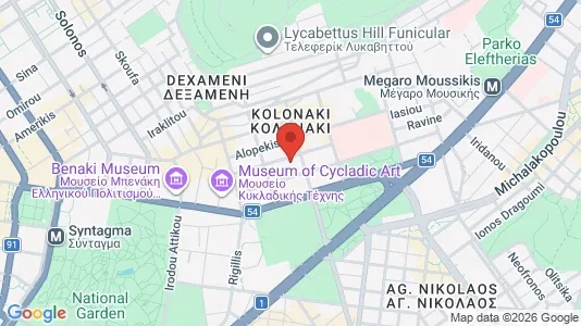 Apartments for rent i Athens Ampelokipoi - kort over placeringen