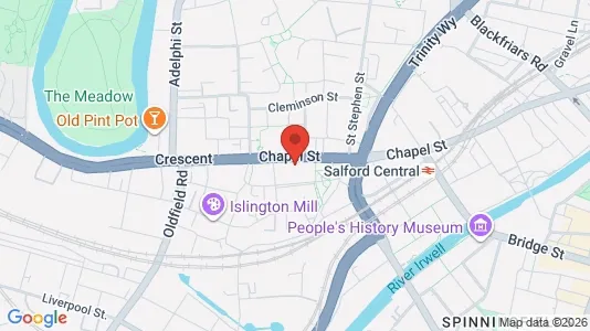 Apartments for rent i Salford - Lancashire - kort over placeringen