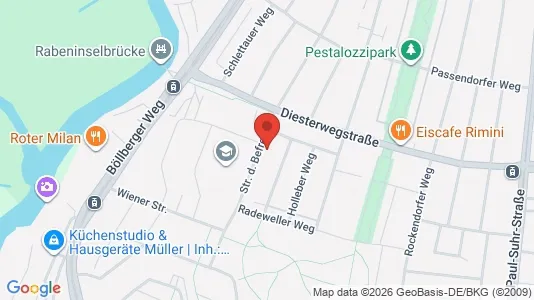 Apartments for rent i Halle (Saale) - kort over placeringen