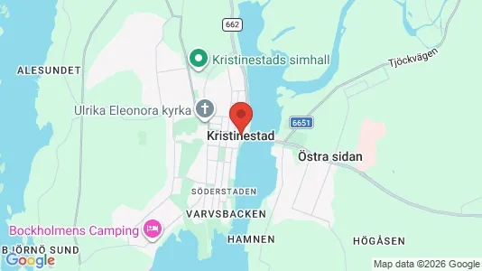 Houses for rent i Kristiinankaupunki - kort over placeringen