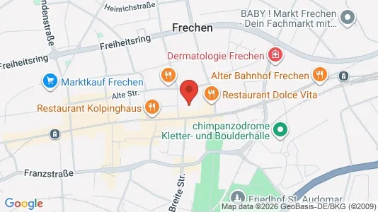 Apartments for rent i Rhein-Erft-Kreis - kort over placeringen