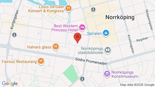 Apartments for rent i Norrköping - kort over placeringen