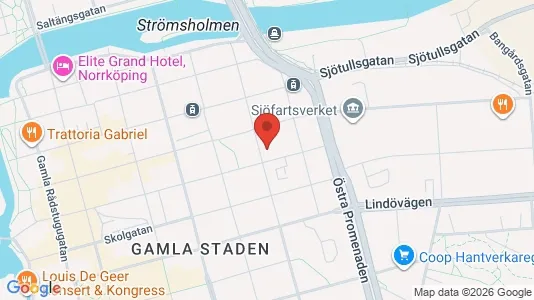 Apartments for rent i Norrköping - kort over placeringen