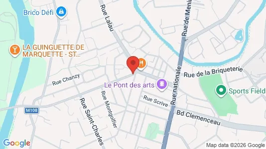 Apartments for rent i Lille - kort over placeringen