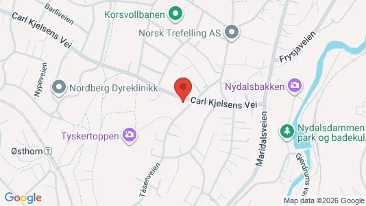 Apartments for rent i Oslo Nordre Aker - kort over placeringen