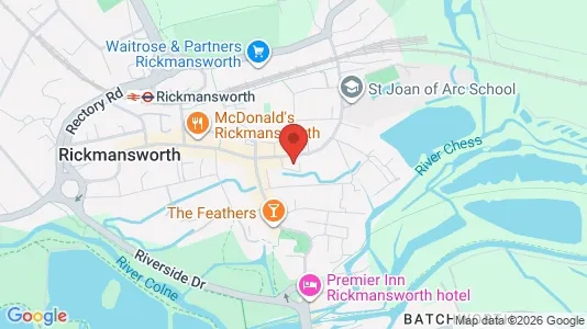 Apartments for rent i Rickmansworth - Hertfordshire - kort over placeringen
