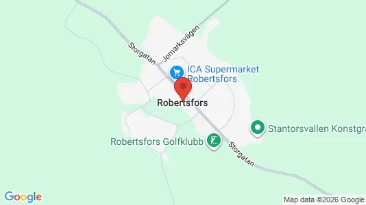 Houses for rent i Robertsfors - kort over placeringen