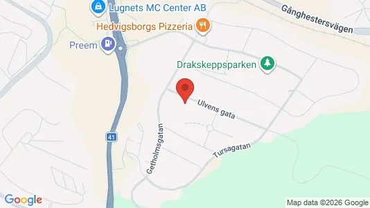 Apartments for rent i Borås - kort over placeringen