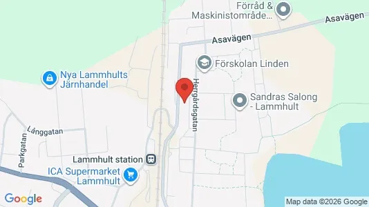 Apartments for rent i Växjö - kort over placeringen