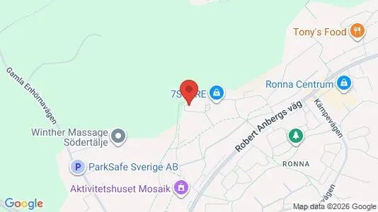 Apartments for rent i Södertälje - kort over placeringen