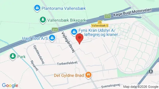Apartments for rent i Vallensbæk Strand - kort over placeringen