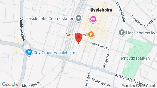 Apartments for rent i Hässleholm - kort over placeringen
