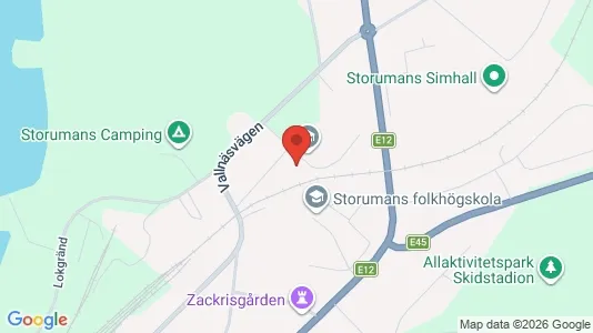Apartments for rent i Storuman - kort over placeringen