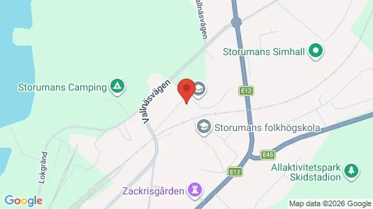 Apartments for rent i Storuman - kort over placeringen