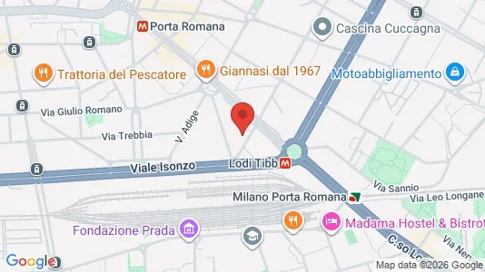 Apartments for rent i Milano Zona 4 - Vittoria, Forlanini - kort over placeringen