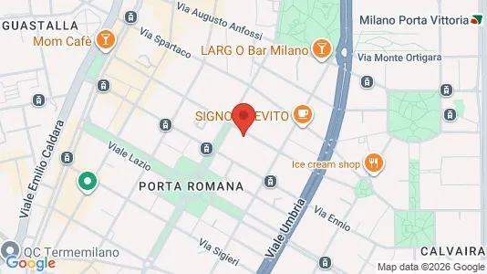 Apartments for rent i Milano Zona 4 - Vittoria, Forlanini - kort over placeringen