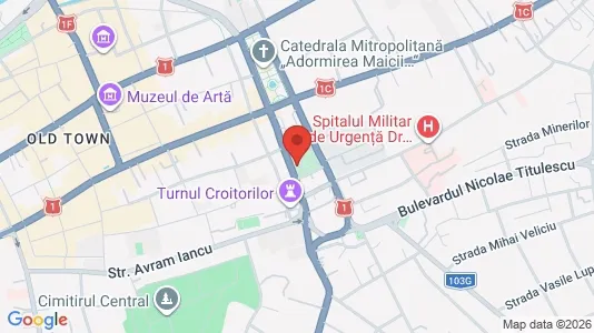 Apartments for rent i Cluj-Napoca - kort over placeringen