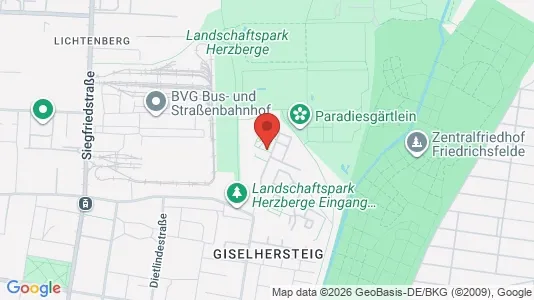 Apartments for rent in Berlin Lichtenberg - Photo from Google Street View