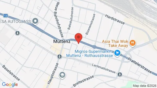 Apartments for rent i Arlesheim - kort over placeringen