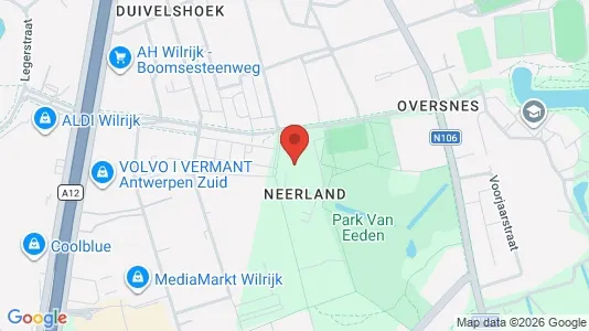 Apartments for rent i Antwerp Wilrijk - kort over placeringen