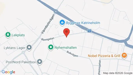 Apartments for rent i Katrineholm - kort over placeringen