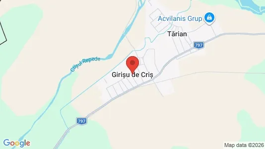 Houses for rent i Girişu de Criş - kort over placeringen