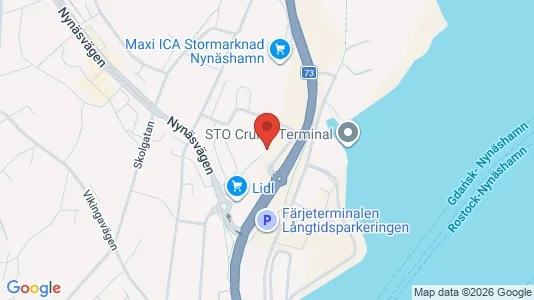 Apartments for rent i Nynäshamn - kort over placeringen