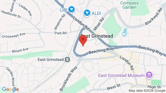 Apartments for rent i East Grinstead - West Sussex - kort over placeringen