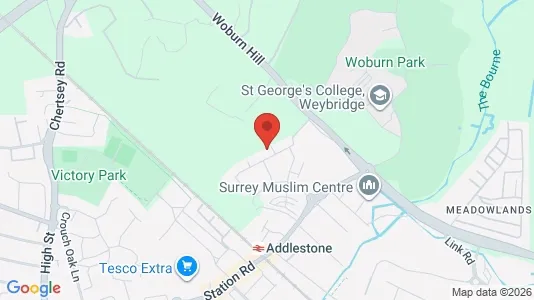 Apartments for rent i Addlestone - Surrey - kort over placeringen