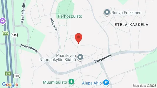 Apartments for rent i Kerava - kort over placeringen