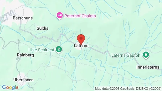 Apartments for rent i Laterns - kort over placeringen