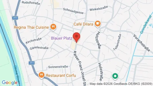 Apartments for rent i Fußach - kort over placeringen