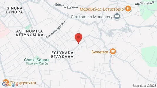 Apartments for rent i Patras - kort over placeringen