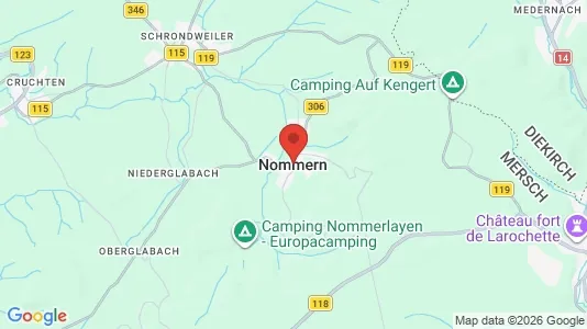 Apartments for rent i Nommern - kort over placeringen