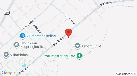 Apartments for rent i Hyvinkää - kort over placeringen