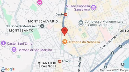 Apartments for rent i Napoli Municipalità 2 - kort over placeringen