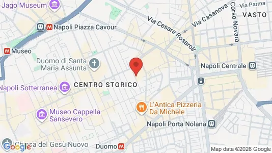 Apartments for rent i Napoli Municipalità 4 - kort over placeringen